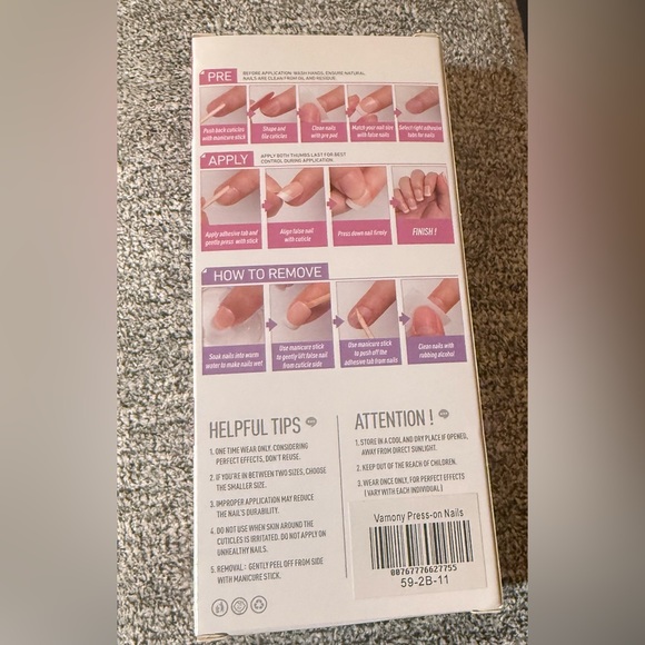 Vamony Pink Nail Art Set - Picture 2 of 2